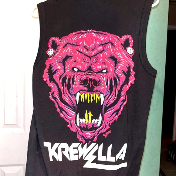 Krewella Killing it hooded vest - Picture 1 of 1